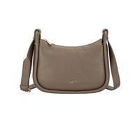 David Jones Paris - Sac Bandoulière Femme - Sacoche - Sac porté travers Similicuir - Taille Moyenne - Ville Voyage Travail Chic Classique, STEEL GREY