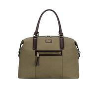David Jones Paris - Sac de Voyage Unisexe - Grand Sac Weekend PVC - Taille Grande Format Cabine - Ville Voayge d'affaire Classique Chic (Olive Green)
