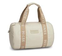 David Jones Paris - Sac polochon Femme Homme en Similicuir grainé - Grand Format Cabine avec bandoulière - Sac Sport, Week-End ou Ville (Fair Green)