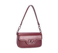 David Jones Paris - Sac porté épaule Ville Femme - Sac à main soirée Similicuir - Taille Petite - Chic Elégant Classique (Windsor Wine)