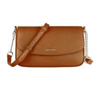 David Jones - Petit Sac Bandoulière Femme Pochette Téléphone Portable Cuir PU Rigide à Main Porté Epaule Portefeuille Besace Rectangle Sacoche Soirée Shopping Ville Marron Cognac, Taille unique