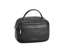 Pochette Bandoulière, Porté Main, travers Femme Similicuir - Taille Moyenne - Ville Pratique Classique Voyage - Couleur Black