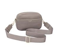 David Jones Paris - Pochette Bandoulière - Sac porté travers - Porté épaule - Taille Mini - Matière Synthétique - Pratique Ville Chic Voyage Classique (Fungi)