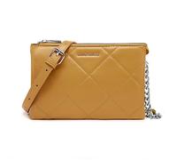 David Jones - Pochette Soirée Matelassé - Petit Sac Bandoulière Cuir PU Femme - Jaune