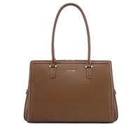 David Jones - Porte-Document Femme Grand Sac à Main Business Cuir PU Cognac