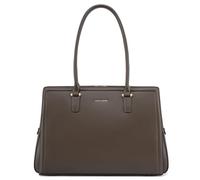 David Jones - Porte-Document Femme Grand Sac à Main Business Cuir PU Marron