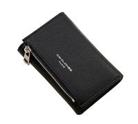 David Jones - Porte-Monnaie Femme Simili Cuir - Porte-Cartes Petit Portefeuille Cuir synthétique PU - Poche à Billets Pièces - Noir