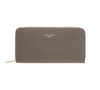 David Jones Portefeuille Long Femme, Similicuir, 3 Compartiments Billets, Poche Intérieure Zippée, Plusieurs emplacements Cartes (Effet Textile - Fungi)