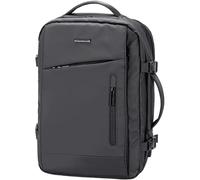 David Jones - Sac à dos cabine ordinateur 15 pouces - 2 compartiments, format A4, sac de voyage professionnel avec sangle valise