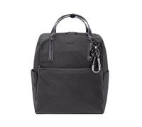David Jones Sac à dos ville A4, sac ordinateur textile, multi poches, passant valise, bretelles ajustables