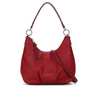 David Jones - Sac à Main Bandoulière Porté Epaule Femme - Sac Banane Simili Cuir PU Porté Croisé Travers - Besace Anse Poignée - Sacoche Souple Ville Mode Tendance Elegant - Rouge