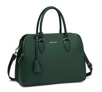 David Jones - Sac à Main Femme Bugatti - Cabas Fourre-Tout Cuir PU Porté Epaule Bandoulière - Multi Poche Plusieurs Compartiments - Sac Tote Ville Travail Elégant Classique Chic Dame - Vert