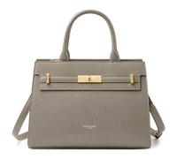 David Jones - Sac à Main Femme Elégant, Cuir PU Bandoulière Epaule, Gris