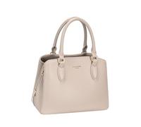 David Jones Sac à Main Femme, Similicuir lisse, 3 Compartiments, Poche Intérieure Zippée, Bandoulière Ajustable et Amovible (Oxford Tan)