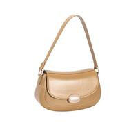 David Jones - Sac à main Femme Ville - Sac porté travers Similicuir lisse - Taille Petite - Chic Elégant Soirée (Camel)