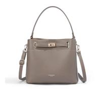 David Jones - Sac à Main Seau Porté Epaule - Sac à Main Bandoulière Taille Moyenne - 3 Compartiments Plusieurs Poches - Elégant Classique Chic Ville Tendance Designer Bucket Bag - Marron Taupe