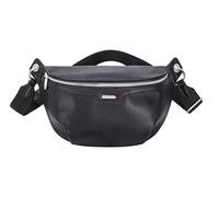 David Jones - Sac Banane Ville Porté Travers Femme - Bandoulière - Similicuir PU - Taille Petite - Pratique Chic Travail Déplacement Classique (Noir)