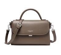 David Jones - Sac Bandoulière à Rabat Cuir PU Femme - Marron