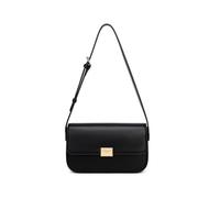 David Jones - Sac bandoulière avec rabat Cuir PU Femme - Noir