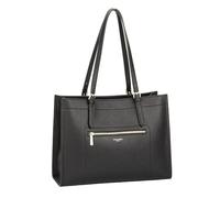 David Jones - Sac Cabas Femme - Sac porté épaule - Grand Cabas - Taille Grande - Simili Cuir PU - Cours Lycée Travail Bureau Fille Mode Classique Tendance - Shoulder Bag (BLACK)