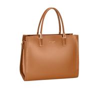 David Jones - Sac Cabas Porté main Femme Ville - Sac à main Similicuir Taille Grande - 3 Compartiments - Chic Elégant Pratique (Pumpkin Spice)