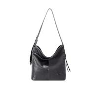 David Jones - Sac Hobo Porté épaule Femme Ville - Sac bandoulière Similicuir PU - Grande Capacité - Bandoulière ajustable - Pratique Chic Classique Elégant (Black)