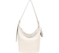 David Jones - Sac Hobo porté épaule femme ville - Sac porté travers croisé - Taille Moyenne - Classique chic Pratique Grande capacité (Coconut Cream)