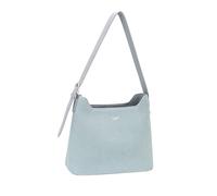 David Jones - Sac porté épaule Femme - Sac à main Similicuir bi-matière - Taille Moyenne - Anse Ajustable - Ville Chic Classique Elégant Travail Cours (Steel Grey)