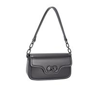 David Jones - Sac porté épaule Ville Femme - Sac à main soirée Similicuir - Taille Petite - Chic Elégant Classique (Black)