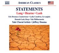 David Lang Lang/Hearne/Lash: Statements (CD) Album