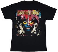 David Lee Roth EAT'EM and Smile New Black T-Shirt Manches Courtes(Medium)