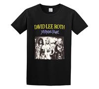 David Lee Roth Yankee Rose Unisex 100% Cotton Short-Sleeve T-Shirts Black XL