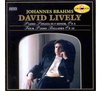 David Lively - BrahmsSonata F Minor/Balla [Import]