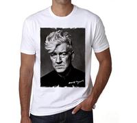David Lynch Men's T Shirt One in The City White 3XL