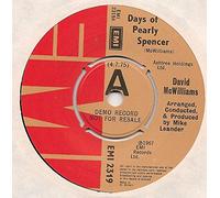 David McWilliams - Days of Pearly Spencer/Can I get there by candlelight / Vinyl single [Vinyl-Single 7'']
