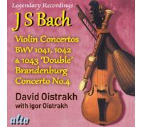 David Oistrakh Bach Violin Concertos 1, 2, 3 Plus Brandenburg Concerto No.4 (CD)