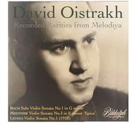 David Oistrakh - David Oistrakh Plays Bach, Medtner & Levina [Cd] Australia - Im