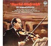 david oistrakh - in memoriam - mozart : violin concerto in a, k219 - tchaikovsky : violoin concerto in d, op35 (33 tours)