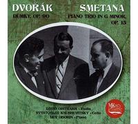 David Oistrakh, Lev Oborin, Svyatoslav Knushevitsky. Dvorak, Smetana - piano trios