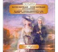 David Oistrakh - Mozart, Brahms - D.Oistrakh, I.Oistrakh, O.Klemperer (UK Import)