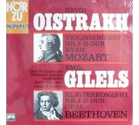 David Oistrakh - Mozart-Violinkonzert Nr.3 G-Dur, Beethoven-Klavierkonzert Nr.4 G-Dur [Vinyl LP]