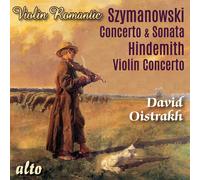 David Oistrakh - Concertos et Sonate pour Violon (Szymanowski, Hindemith) - CD - Alto