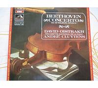 David Oistrakh, violon - concerto pour violon de Beethoven, orchestre National de la R.D.F. direction : André Cluytens - album vinyle EMI CVL 817 - excellent enregistrement de référence - grand prix du disque - enregistré en 1959