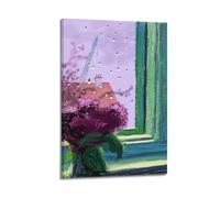 David Painting Hockney 10 Poster sur toile pour chambre à coucher, bureau, chambre, cadeau 20 x 30 cm