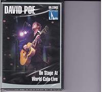 David Poe – On Stage at World Cafe Live – Import anglais – in-akustik