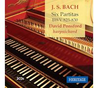 David Ponsford - Bach: Six Partitas BWV 825-830 [Import]