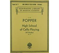 David popper : high school of cello playing (40 etudes), op. 73