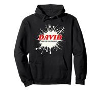 David Power Unleashed Red Name Design Sweat à Capuche
