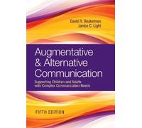 David R. Beukelman Augmentative & Alternative Communication (Relié)