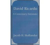 David Ricardo Jacob H. Hollander (Auteur)